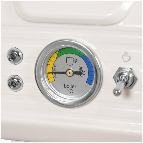 Кофеварка рожковая Hyundai HEM-5300 (бежевый/серебристый) 3