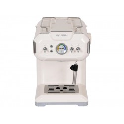 Кофеварка рожковая Hyundai HEM-5300 (бежевый/серебристый)