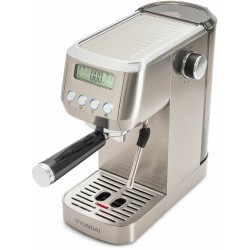 Кофеварка рожковая Hyundai HEM-9990 (серебристый)