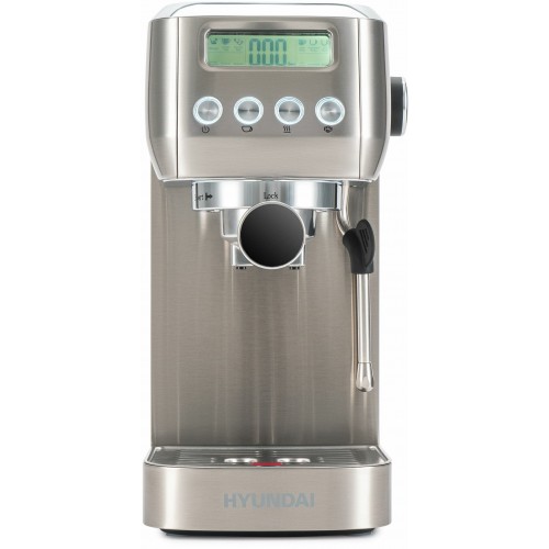 Кофеварка рожковая Hyundai HEM-9990 (серебристый) 6
