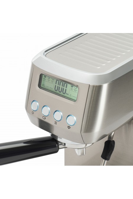 Кофеварка рожковая Hyundai HEM-9990 (серебристый) 4