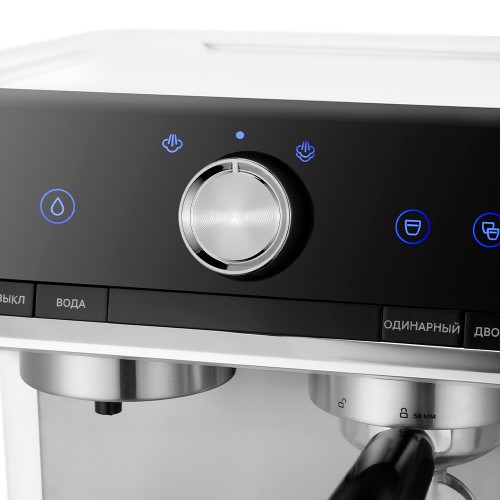 Кофеварка рожковая Kitfort КТ-7170 (серебристый) 2