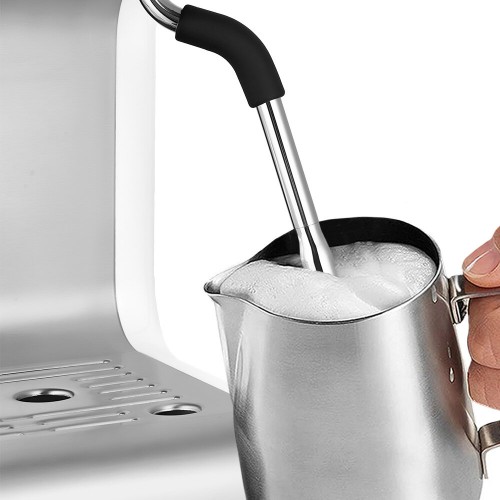 Кофеварка рожковая Kitfort КТ-7170 (серебристый) 3