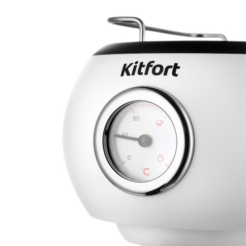 Кофеварка рожковая Kitfort КТ-7219 (белый) 2