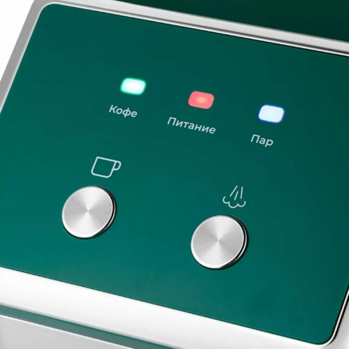 Кофеварка рожковая Kitfort КТ-7283 (зеленый) 4