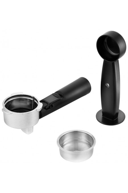 Кофеварка рожковая Kitfort КТ-753 (черный/серебристый) 5