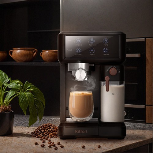 Кофеварка рожковая Kitfort КТ-7554 (черный) 1