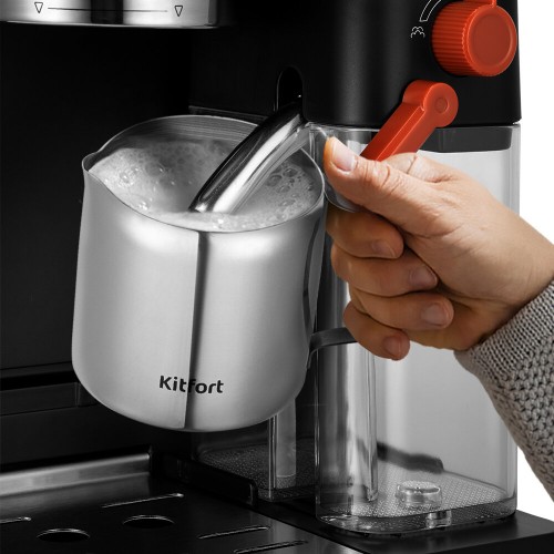 Кофеварка рожковая Kitfort КТ-7554 (черный) 3