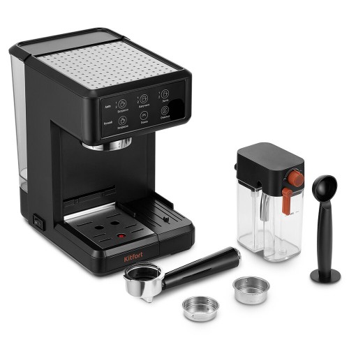 Кофеварка рожковая Kitfort КТ-7554 (черный) 8