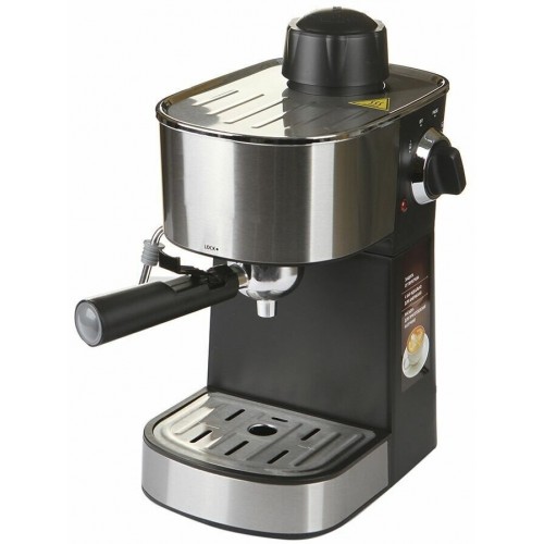 Кофеварка рожковая Polaris PCM 4008AL (черный/серебристый) 3