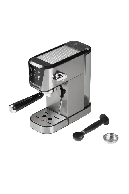 Кофеварка рожковая Redmond CM716 (серебристый/черный) 