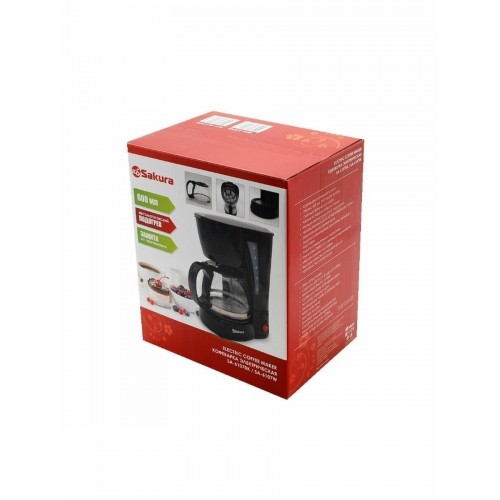 Кофеварка Sakura SA-6109BK (черный) 1