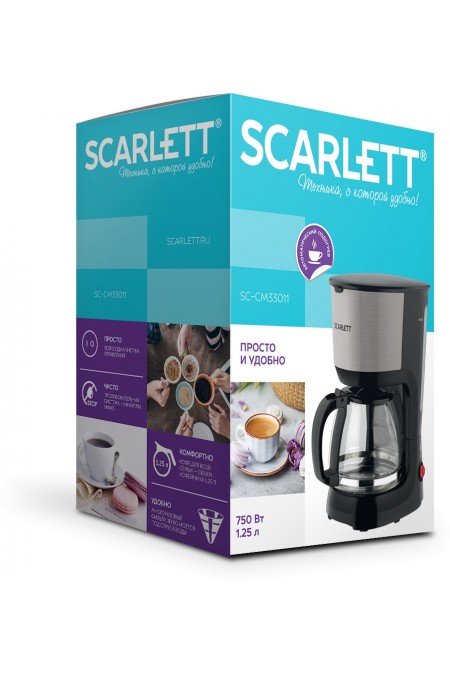 Кофеварка Scarlett SC-CM33011 (черный) 5