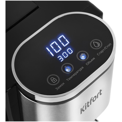 Термопот Kitfort КТ-2503 (черный/серебристый) 16