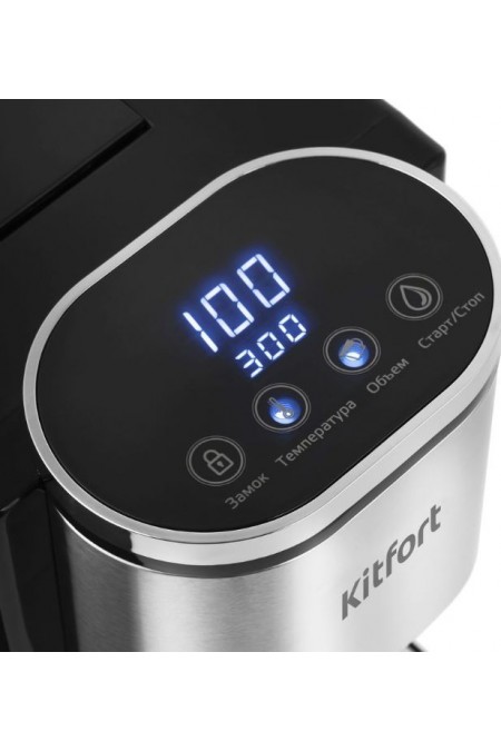 Термопот Kitfort КТ-2503 (черный/серебристый) 2