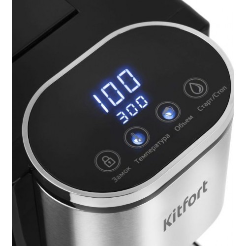 Термопот Kitfort КТ-2503 (черный/серебристый) 2