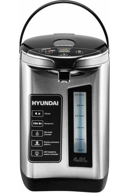 Термопот Hyundai HYTP-5840 (серебристый/черный) 4