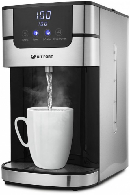 Термопот Kitfort КТ-2501 (серебристый/черный) 