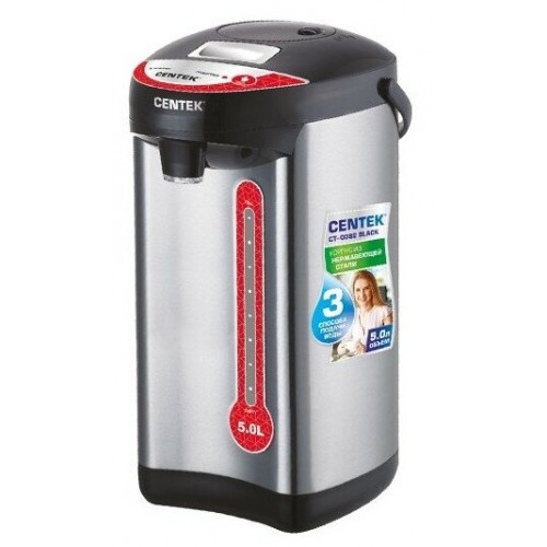 Термопот CENTEK CT-0082 (черный/серебристый) 