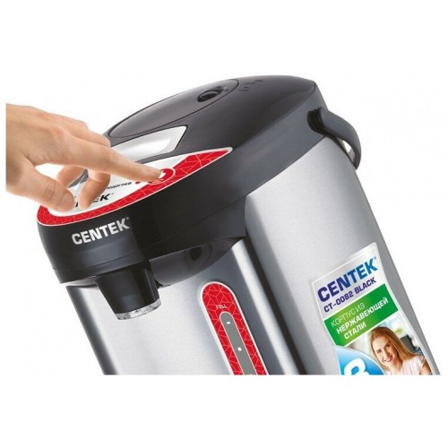 Термопот CENTEK CT-0082 (черный/серебристый) 1