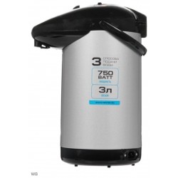 Термопот Centek CT-0089 (черный/серебристый)