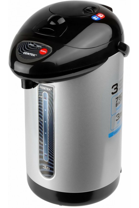 Термопот Centek CT-0089 (черный/серебристый) 4