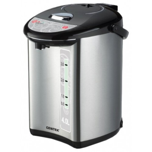 Термопот CENTEK CT-1082 (черный/серебристый) 