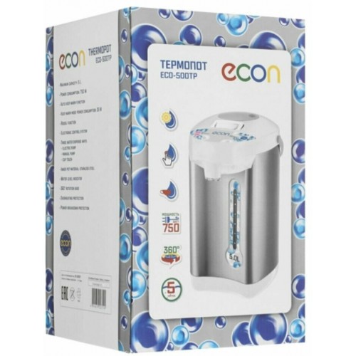 Термопот ECON ECO-500TP (белый/серебристый) 2
