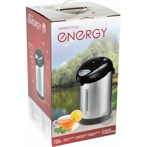Термопот Energy TP-603 (черный/серебристый) 6
