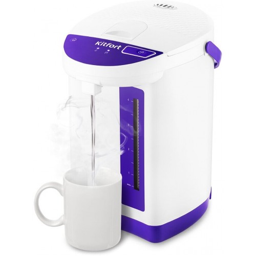 Термопот Kitfort КТ-2513 (белый/фиолетовый) 