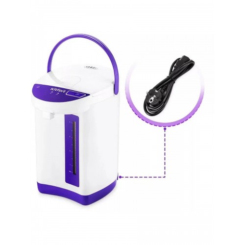 Термопот Kitfort КТ-2513 (белый/фиолетовый) 4