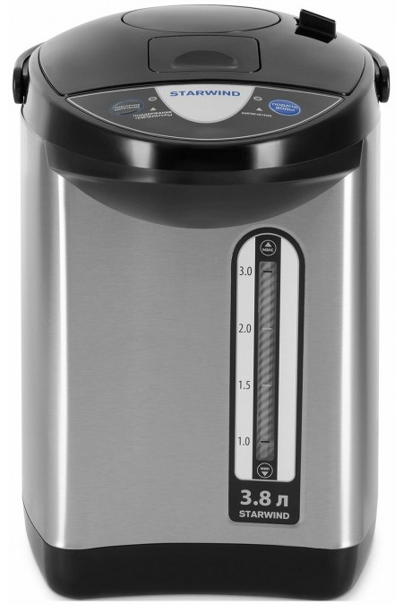 Термопот Starwind STP3822 (черный/серебристый) 2