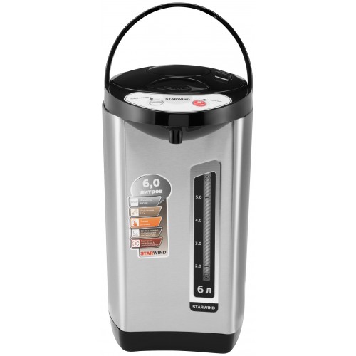 Термопот Starwind STP5401 (черный/серебристый) 9