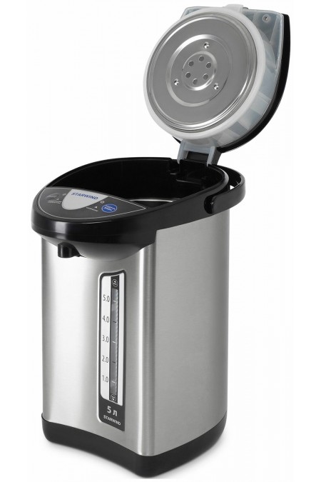 Термопот Starwind STP5741 (черный/серебристый) 