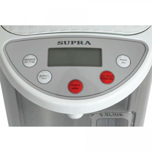 Термопот Supra TPS-5011 (белый/серебристый) 8
