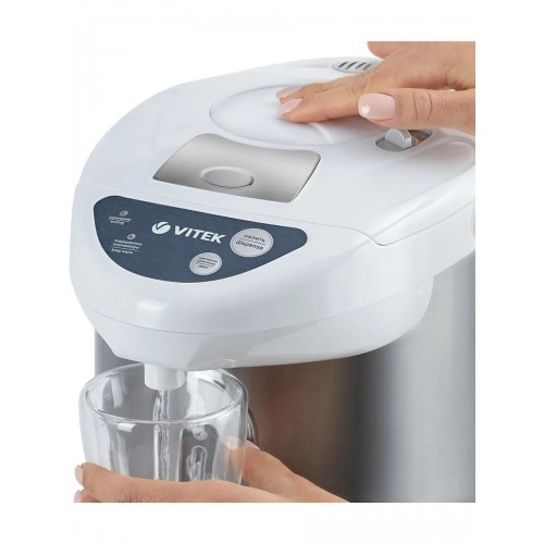 Термопот Vitek VT-1196 W (белый/серебристый) 3