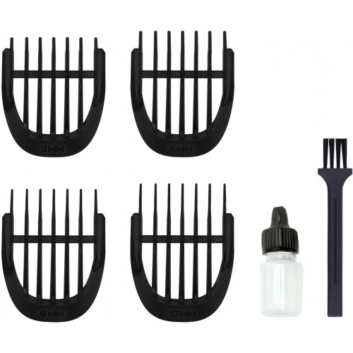 Машинка для стрижки VITEK VT-1364 (серебристый/черный) 7