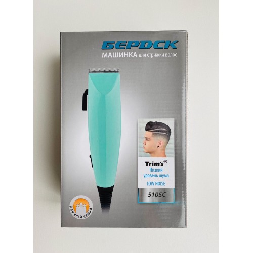 Машинка для стрижки Бердск 5105С (черный/бирюзовый) 4