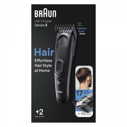Машинка для стрижки Braun HC5330 (черный) 7