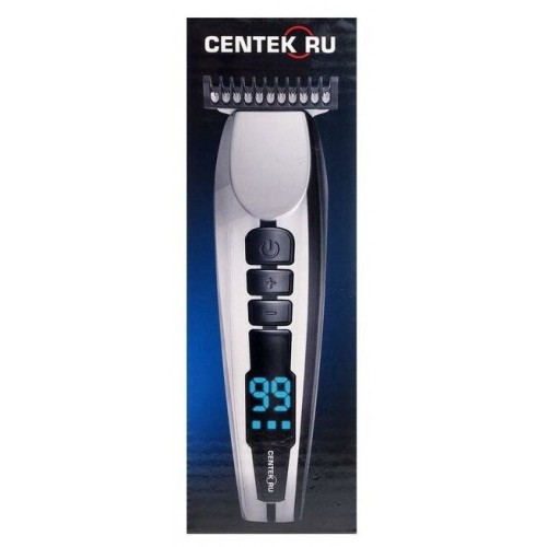 Машинка для стрижки CENTEK CT-2105 (серебристый/черный) 5