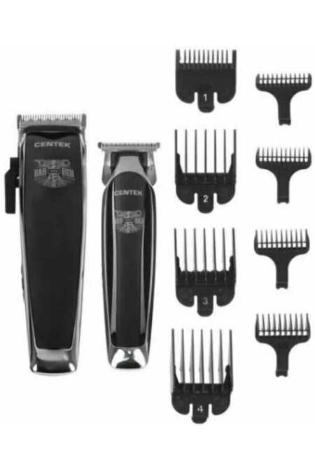 Машинка для стрижки CENTEKCT-2140 (черный/серебристый) 