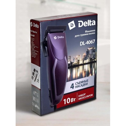 Машинка для стрижки DELTA DL-4067 (черный) 5