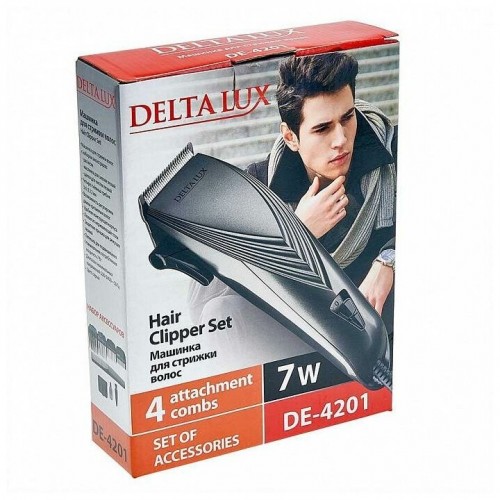 Машинка для стрижки DELTA LUX DE-4201 (зеленый) 4
