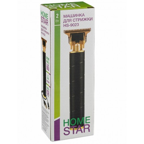 Машинка для стрижки HOMESTAR HS-9023 (108149) (черный/золотой) 3