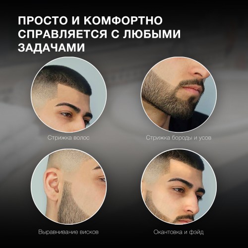 Машинка для стрижки HYUNDAI H-HC7127 (черный) 5
