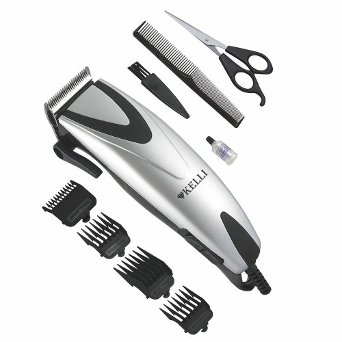 Машинка для стрижки Kelli KL-7004 (серебристый) 8