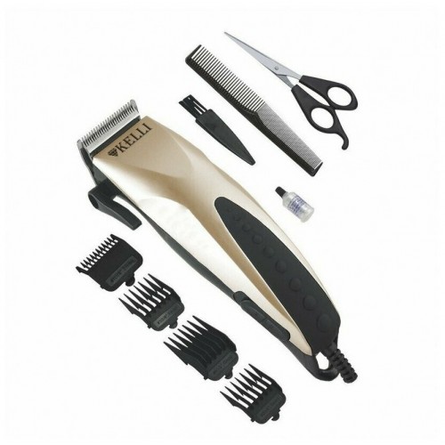 Машинка для стрижки Kelli KL-7010 (золотой/черный) 1
