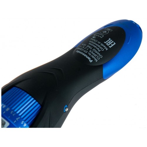 Машинка для стрижки Panasonic ER-GB40-A520 (черный/синий) 5