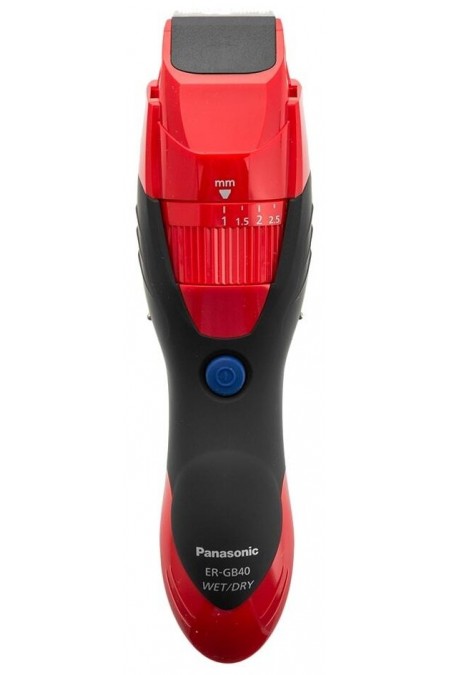 Машинка для стрижки Panasonic ER-GB40-R520 (красный/черный) 1