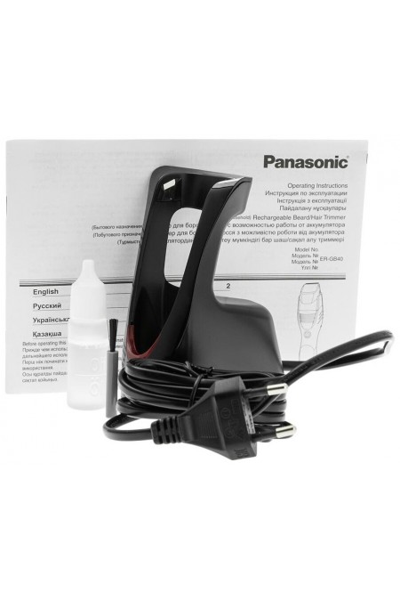 Машинка для стрижки Panasonic ER-GB40-R520 (красный/черный) 2